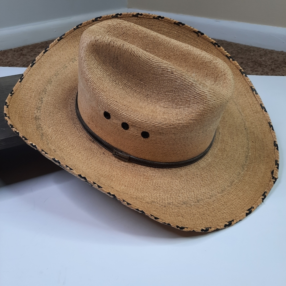 Vintage Atwood Long Oval Cowboy hat - Picture 5 of 6